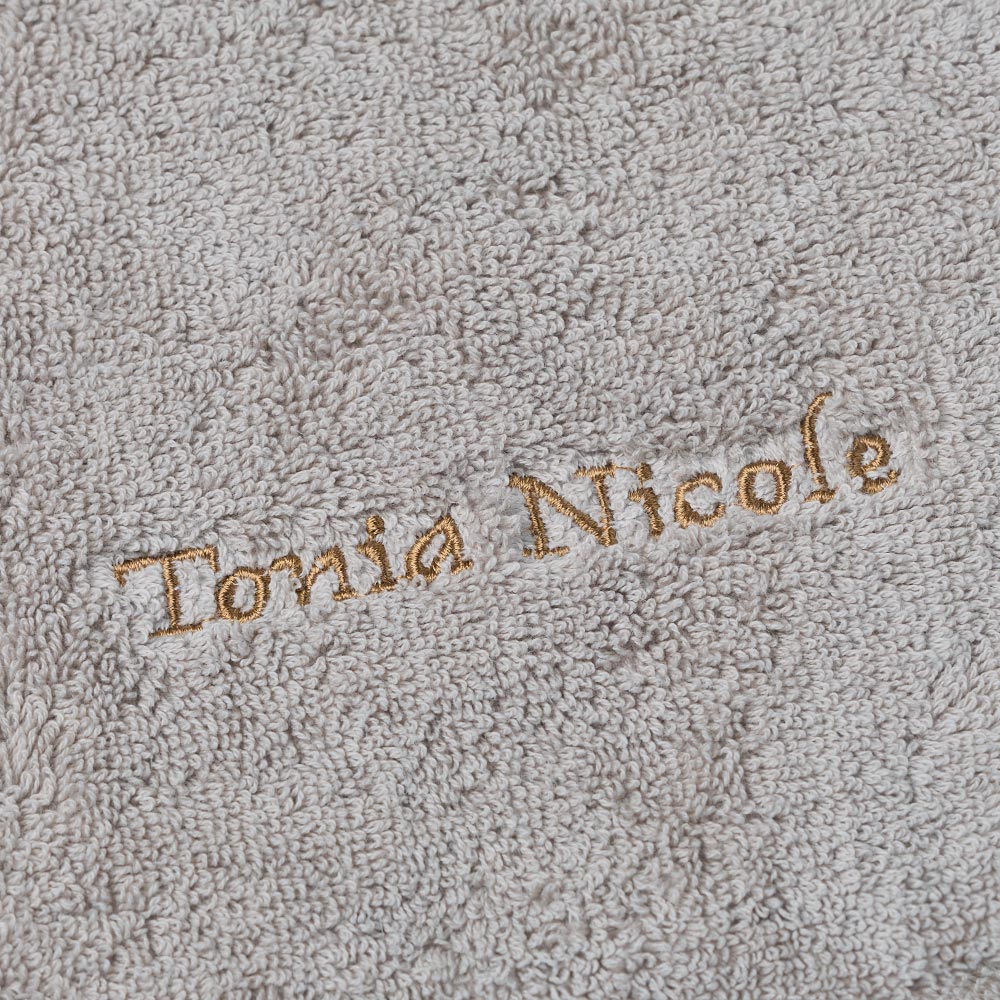 100% Cotton Soft Pillow Towel Cases - Golden Brown
