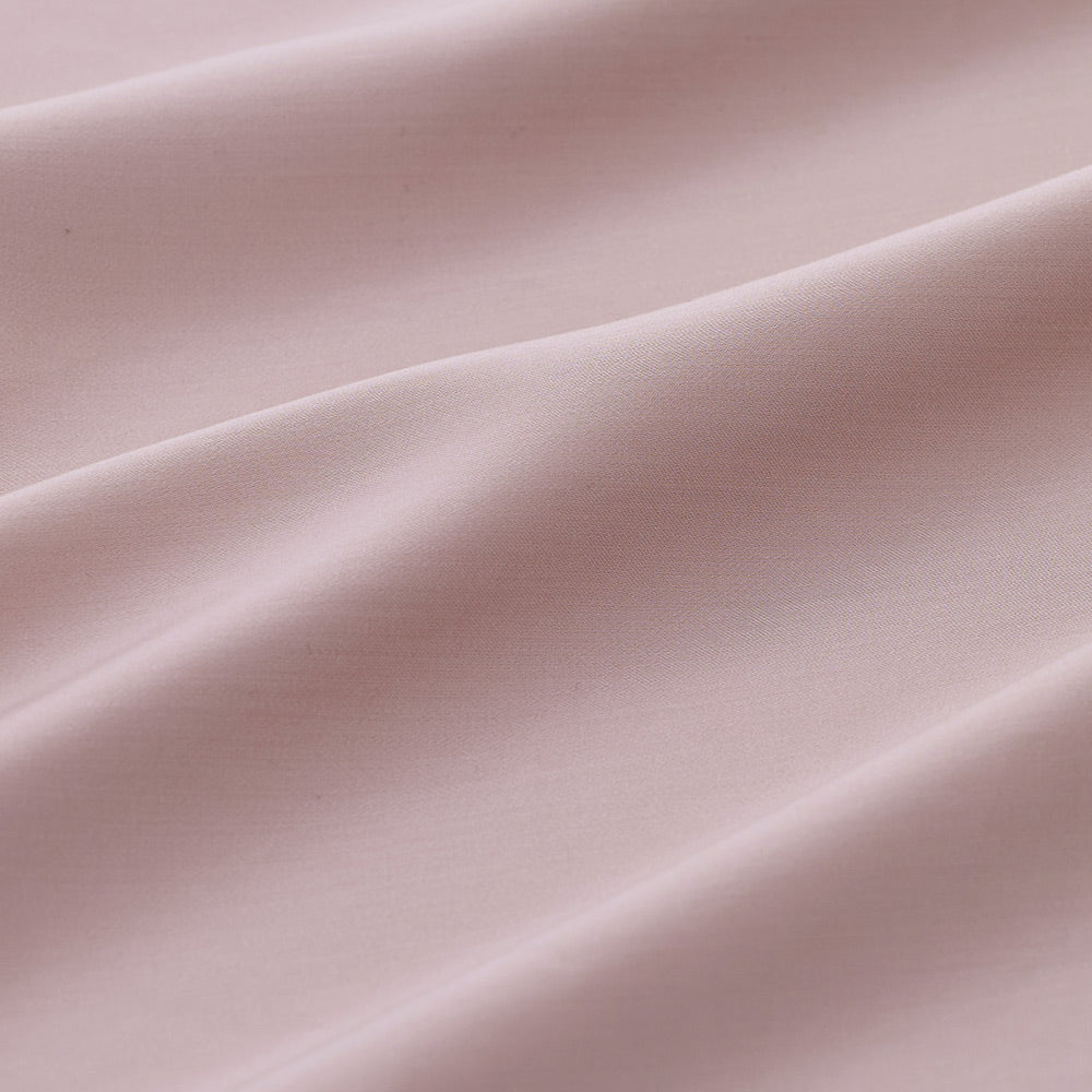 100% 80s Tencel™ Lyocell Duvet Cover + Bedding Sheet + Pillow Cases Set - Lotus Red