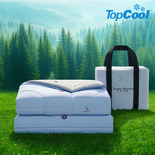 TopCool 2026 S/S Double Layer Cooling Comforter - Whale Voyage