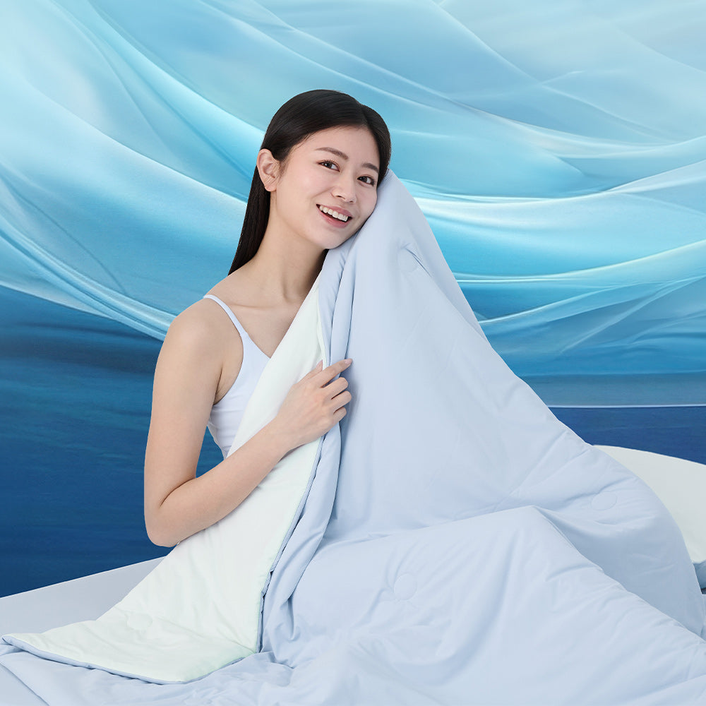TopCool 2026 S/S Anti-Bacterial Frost Cooling Bedding Sheet + Pillow Cases Set - 5 Colors Available