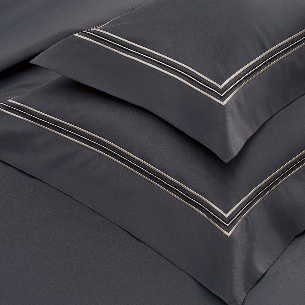 Charisma 500TC 100% Egyptian Cotton Embroidered Duvet Cover Sheet Set-King/Super King-Wilderness