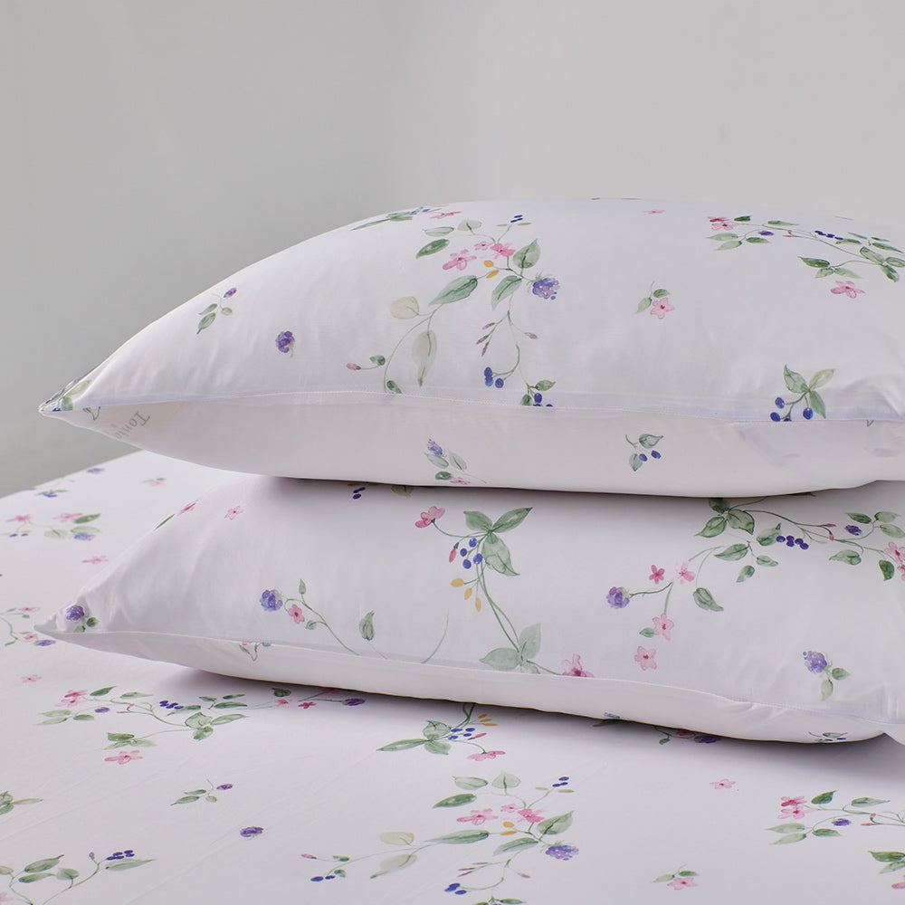 TopCool Q-max 0.455 Bedding Sheet + Pillow Cases Set - Garden