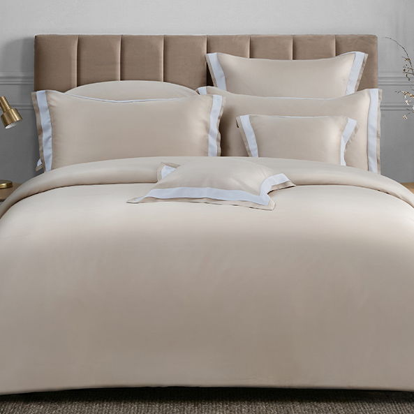 100% 60s Tencel™ Lyocell Solid Color Duvet Cover + Bedding Sheet + Pillow Cases Set - 5 Colors Available