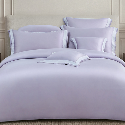 100% 60s Tencel™ Lyocell Solid Color Duvet Cover + Bedding Sheet + Pillow Cases Set - 5 Colors Available