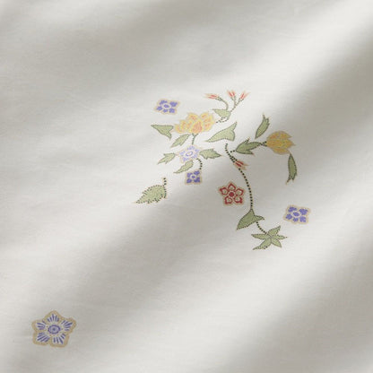 100% Cotton High Count Long-Staple Duvet Cover Sheet Set -Queen/Super King- Autumn Sweetness