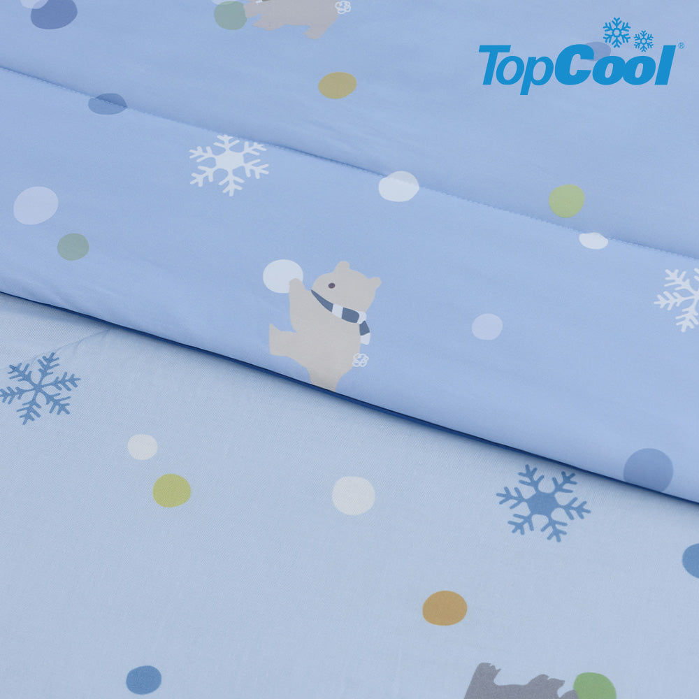 TopCool 2026 S/S Jr. TopCool Double Layer Cooling Comforter - Q-Snowball