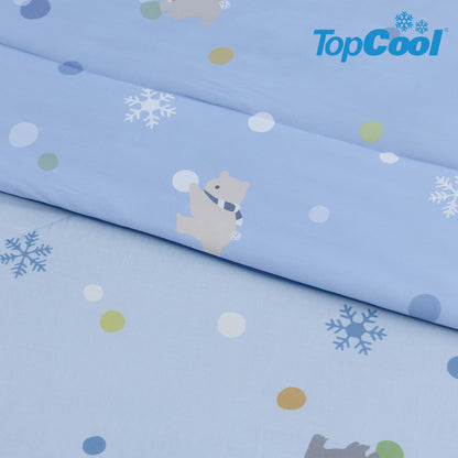 TopCool 2026 S/S Jr. TopCool Double Layer Cooling Comforter - Q-Snowball