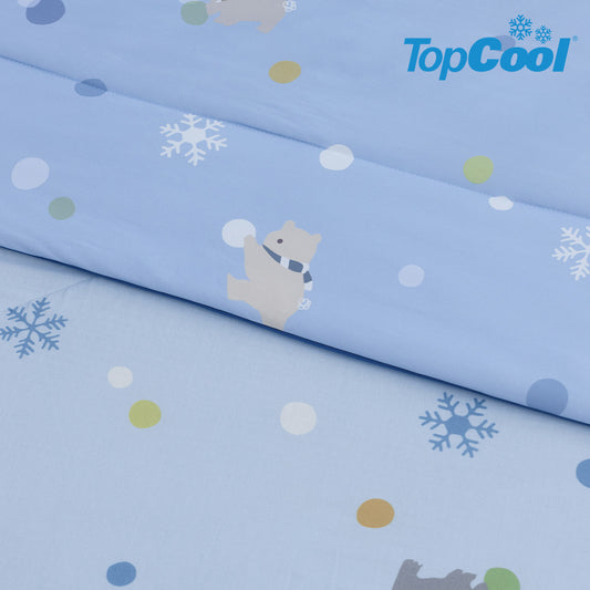 TopCool 2026 S/S Jr. TopCool Double Layer Cooling Comforter - Q-Snowball