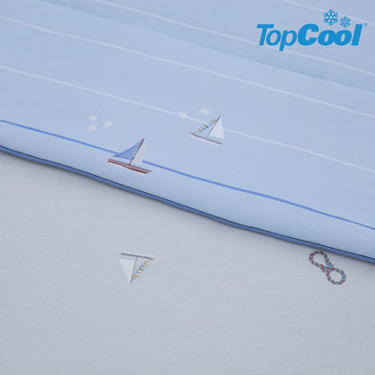 TopCool 2026 S/S Double Layer Cooling Comforter - Whale Voyage
