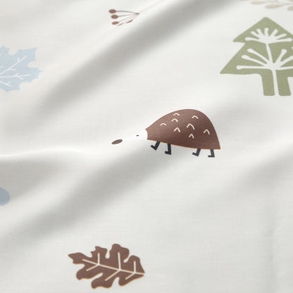 100% 60s Tencel™ Lyocell Printed Duvet Cover + Bedding Sheet + Pillow Cases Set - Autumn Companion