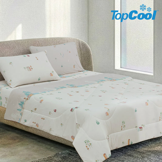 TopCool 2026 S/S Instant Cooling Comforter - Autumn Cottage