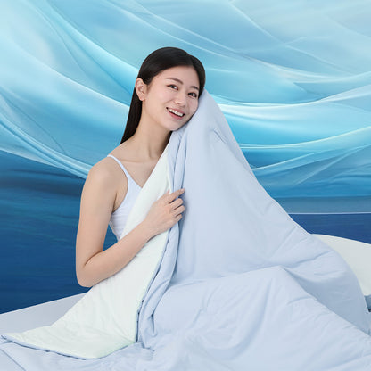 TopCool 2026 S/S Anti-Bacterial Frost Cooling Bedding Sheet + Pillow Cases Set - 5 Colors Available