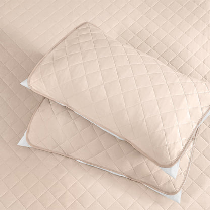 TopCool Solid Color Cooling Pillow Protector - Almond Orange