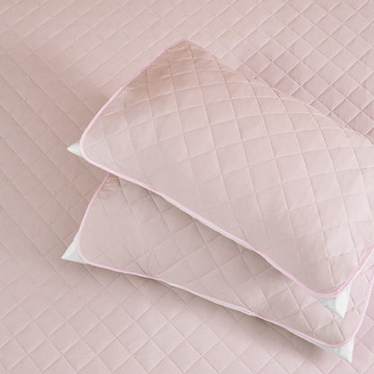 TopCool Solid Color Cooling Pillow Protector - Cherry Pink