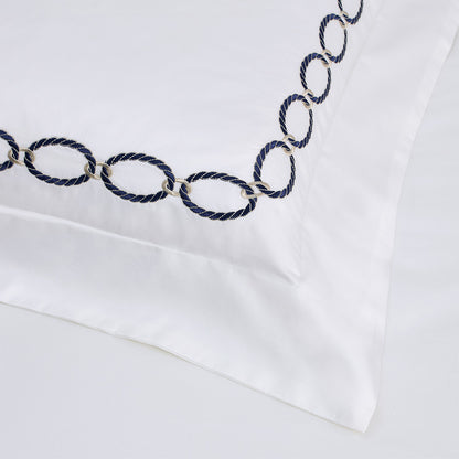 Charisma 500TC 100% Egyptian Cotton Embroidered Duvet Cover Sheet Set-King/Super King-Gentle Breeze