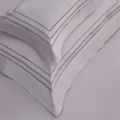 Charisma 500TC 100% Egyptian Cotton Embroidered Duvet Cover Sheet Set-King/Super King-Serene Evening Glow