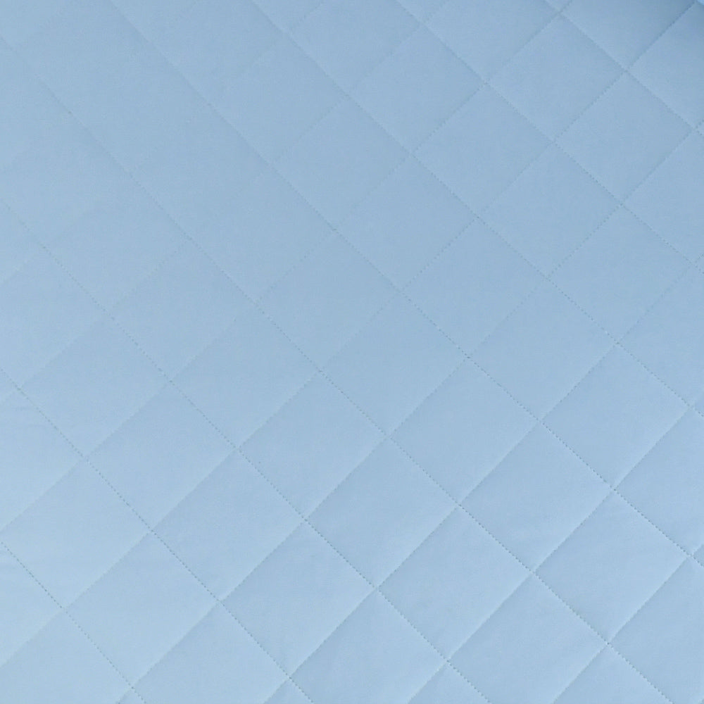 TopCool Solid Color Cooling Mattress Protector - River Blue