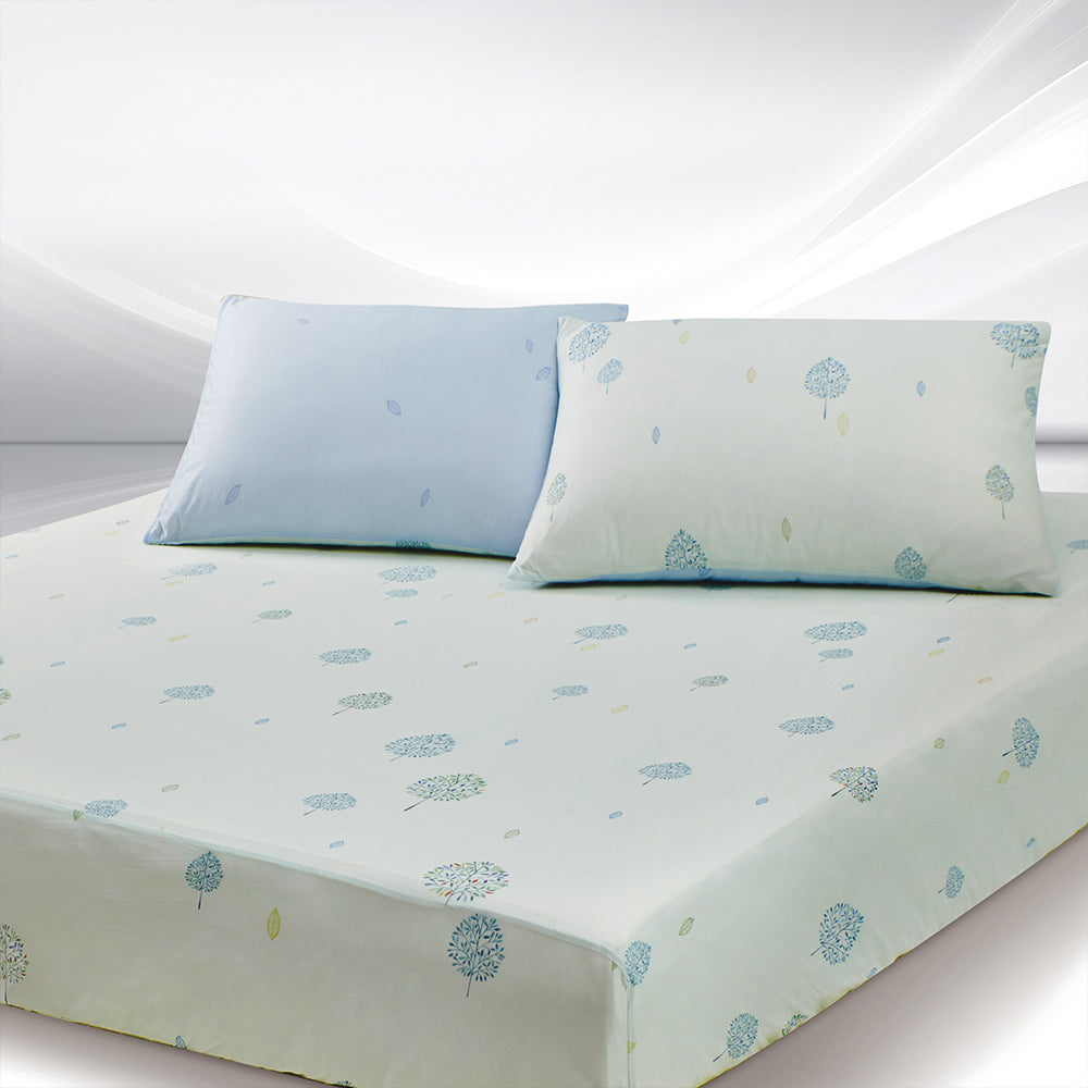 TopCool Q-max 0.455 Bedding Sheet + Pillow Cases Set - Forest