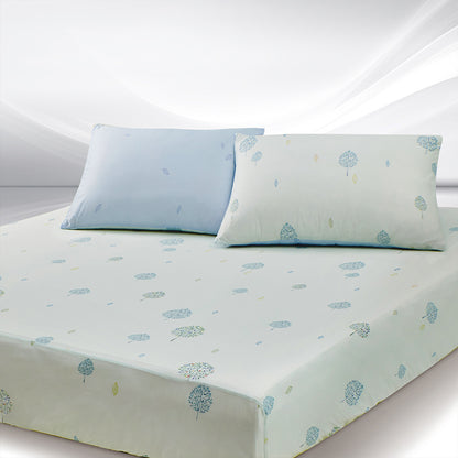 TopCool Q-max 0.455 Bedding Sheet + Pillow Cases Set - Forest