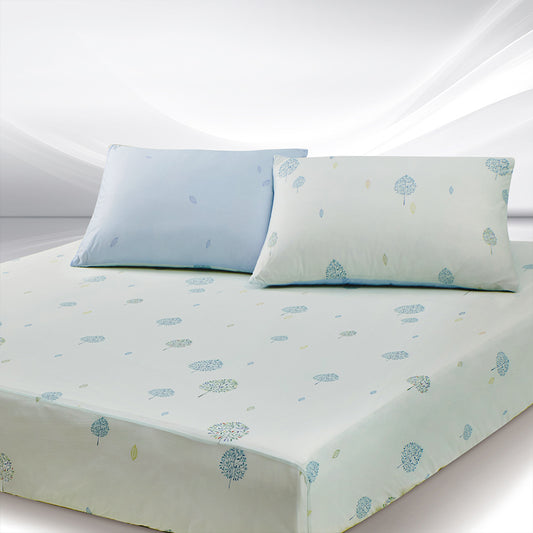 TopCool Q-max 0.455 Bedding Sheet + Pillow Cases Set - Forest